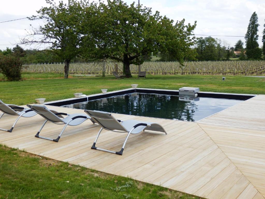Chateau La Mothe Du Barry Moulon-sur-Dordogne Екстериор снимка